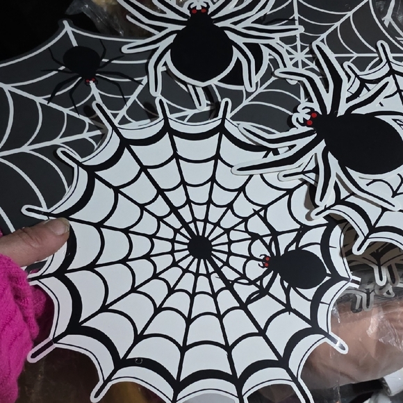 Spider Web Halloween Decor - Picture 5 of 11